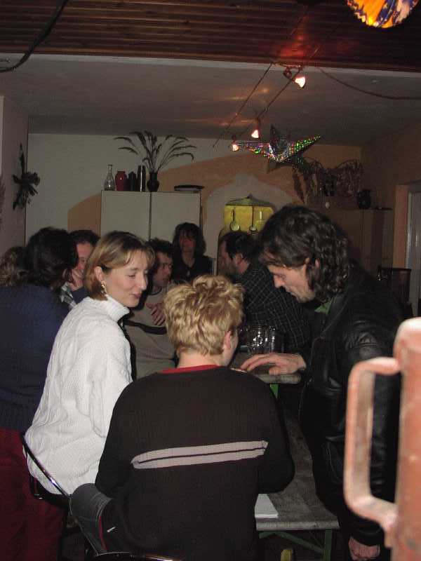 A political gathering; Actual size=180 pixels wide